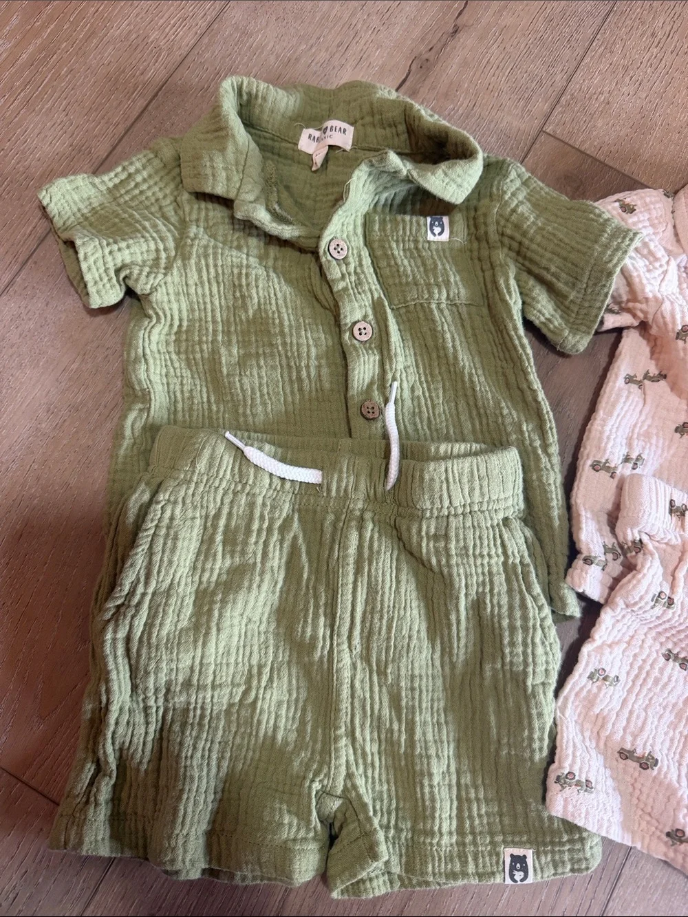 Set of 2 boy matching set outfits|Size 18M